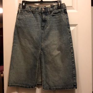 Gap Jeans skirt